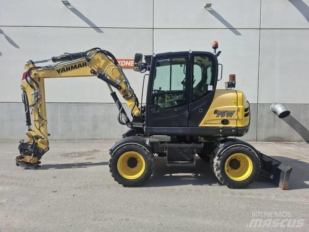 Yanmar B 95 W Εκσκαφείς με τροχούς - λάστιχα