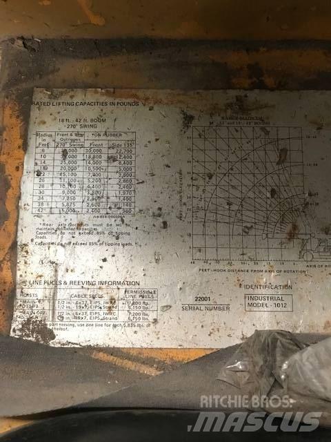 Grove IND 1012 Μίνι γερανοί