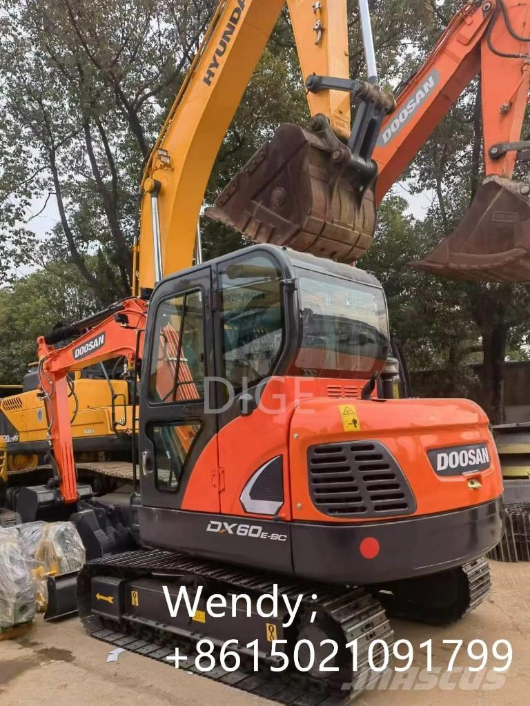 Doosan DX 60 Εκσκαφάκι (διαβολάκι) < 7t