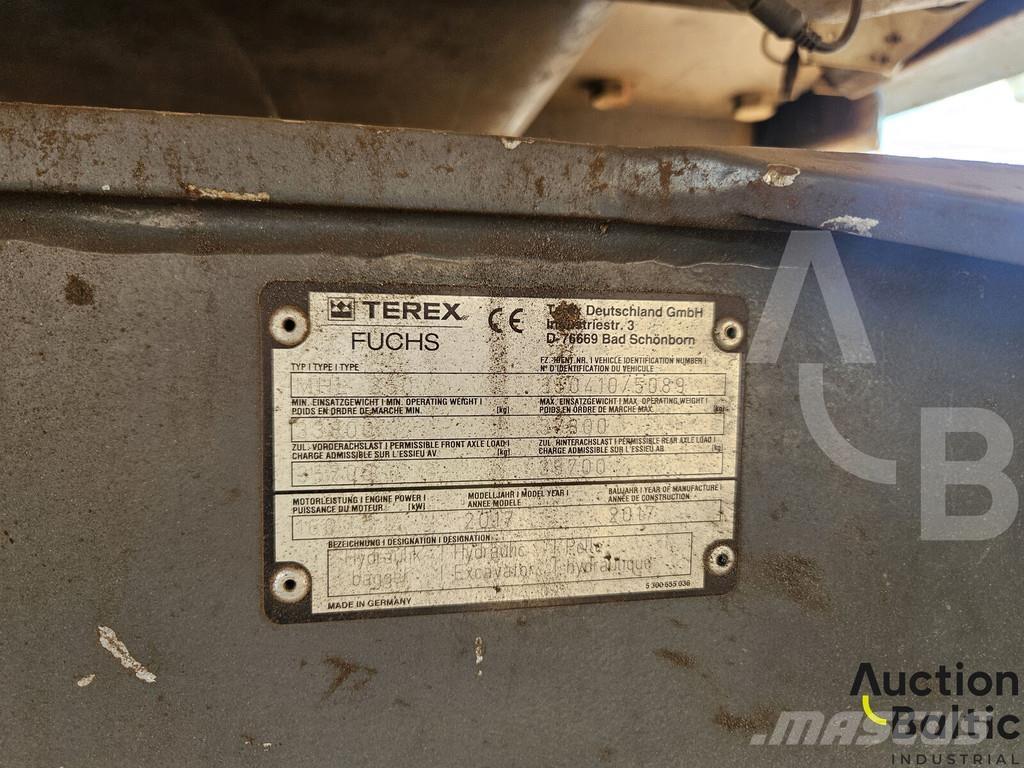 Fuchs MHL 350 Εκσκαφείς με τροχούς - λάστιχα