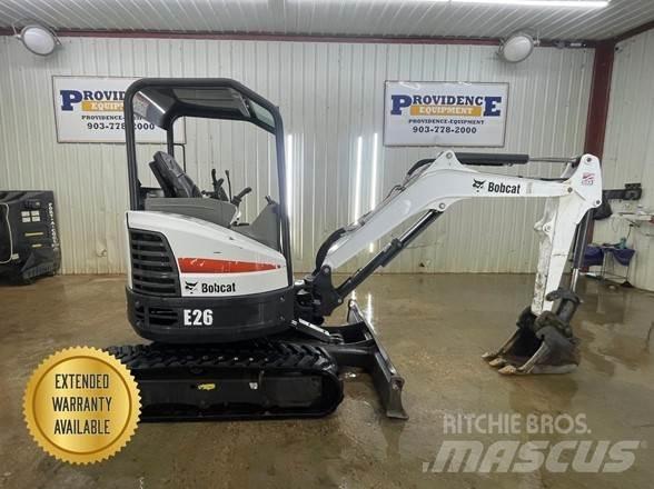 Bobcat E26 Εκσκαφάκι (διαβολάκι) < 7t