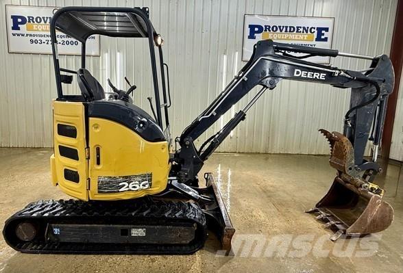 John Deere 26G Εκσκαφάκι (διαβολάκι) < 7t