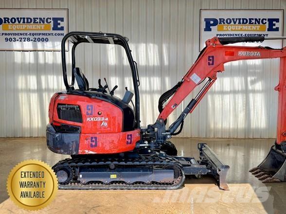 Kubota KX033-4 Εκσκαφάκι (διαβολάκι) < 7t