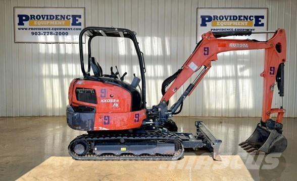 Kubota KX033-4 Εκσκαφάκι (διαβολάκι) < 7t