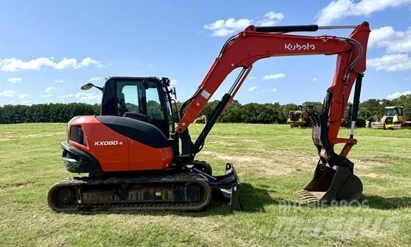 Kubota KX080-5 Εκσκαφείς με ερπύστριες