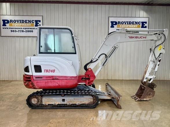 Takeuchi TB240 Εκσκαφάκι (διαβολάκι) < 7t