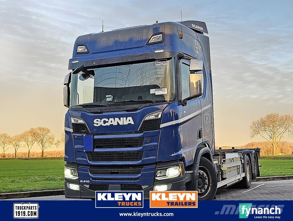 Scania R410 CNG Φορτηγά με γερανό & γάτζο