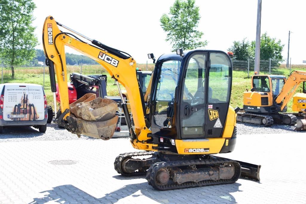 JCB 8026 CTS Εκσκαφάκι (διαβολάκι) < 7t