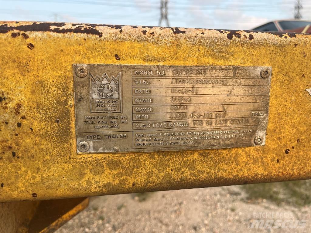 Trail King 3axle FBS Επίπεδες/πλευρικώς ανοιγόμενες ρυμούλκες