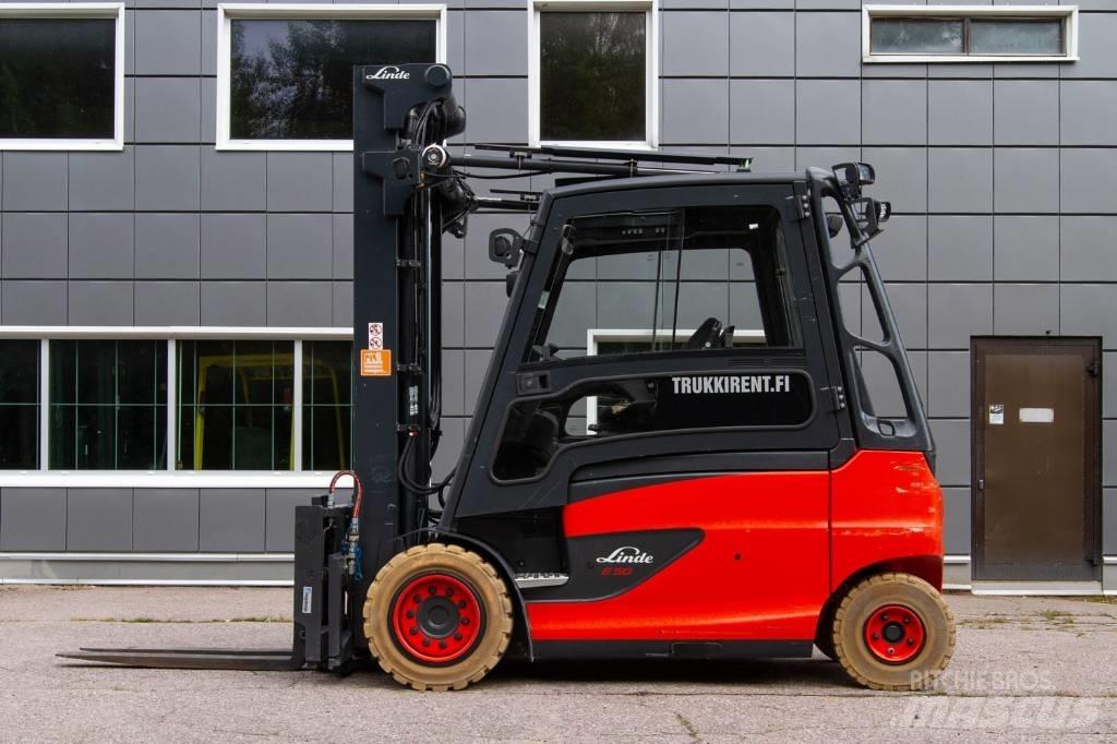 Linde E50HL-01 Ηλεκτρικά περονοφόρα ανυψωτικά κλαρκ