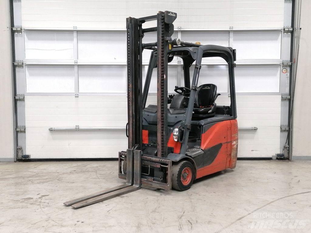 Linde E16H-02 Ηλεκτρικά περονοφόρα ανυψωτικά κλαρκ