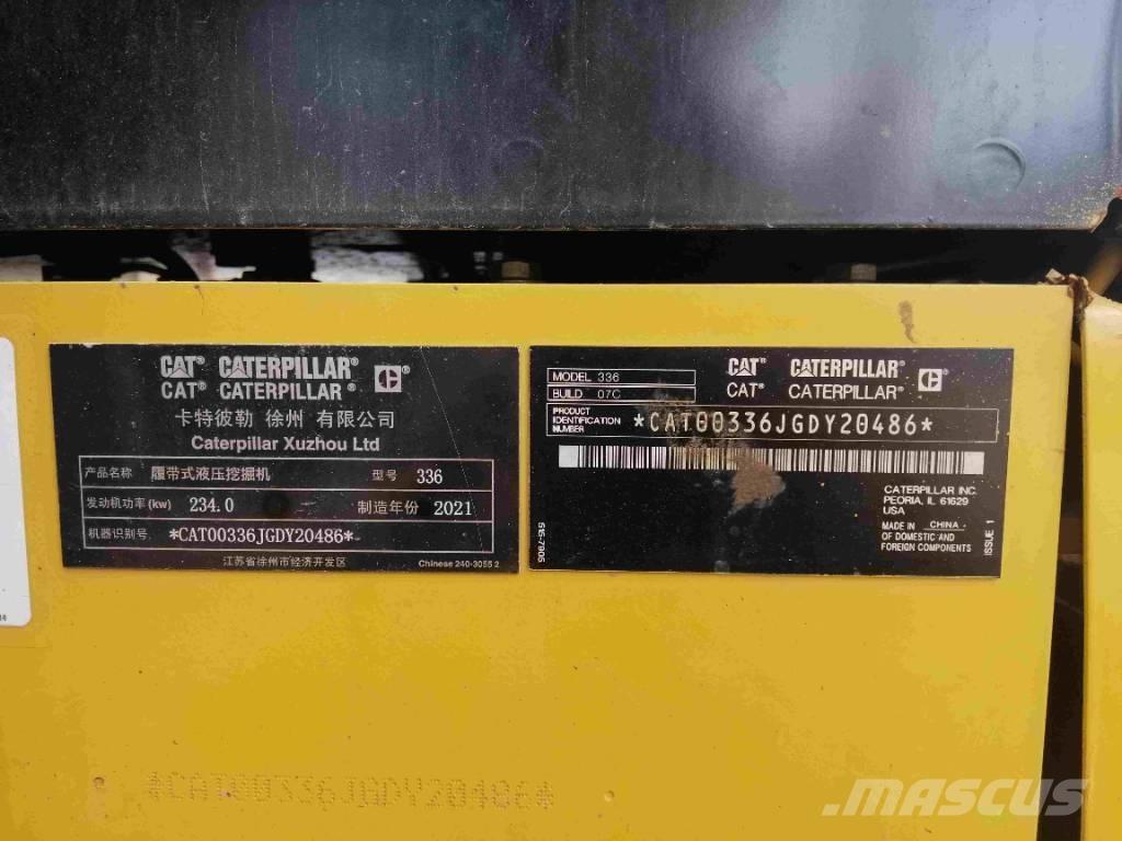 CAT 2020 CAT 336 Εκσκαφείς με ερπύστριες