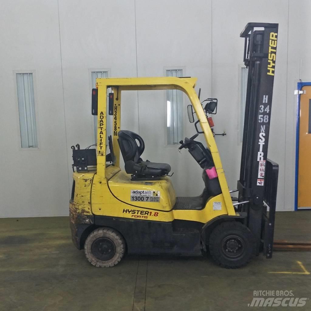 Hyster H1.8TX Περονοφόρα ανυψωτικά κλαρκ με φυσικό αέριο LPG
