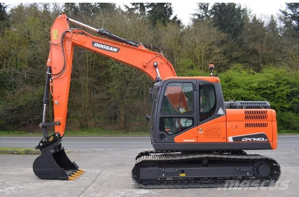 Doosan DX 140 LC-5 Εκσκαφείς με ερπύστριες
