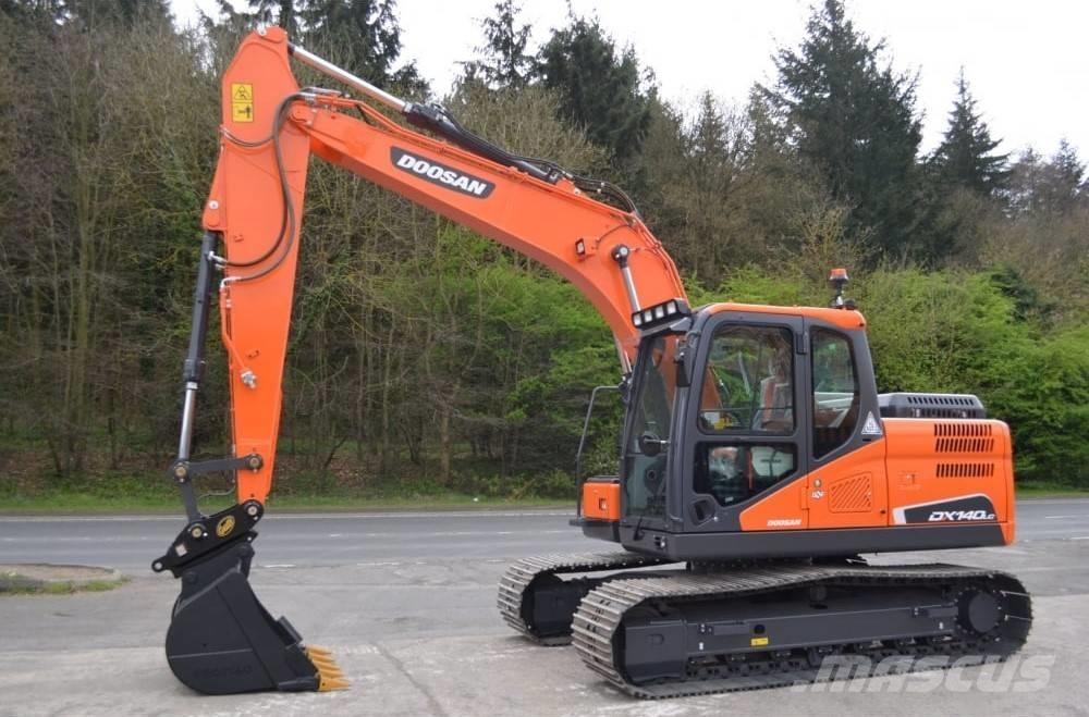 Doosan DX 140 LC-5 Εκσκαφείς με ερπύστριες