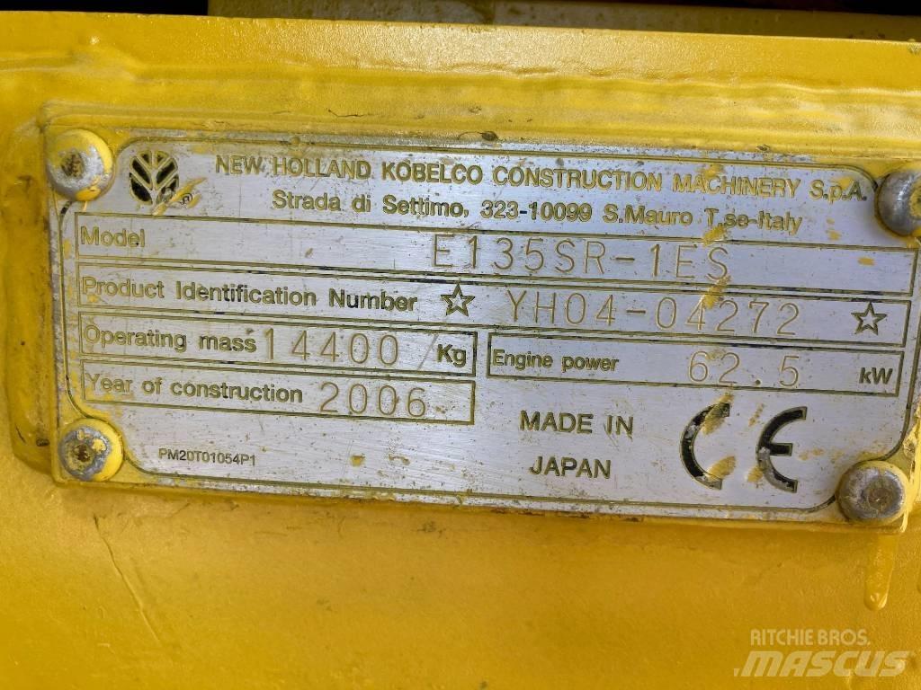New Holland E 135 SR Μίνι εκσκαφείς 7t - 12t