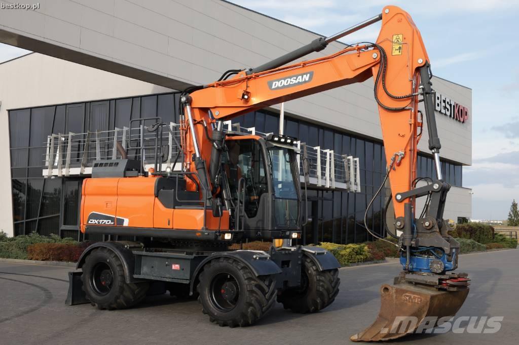 Doosan DX170W-5 Εκσκαφείς με τροχούς - λάστιχα