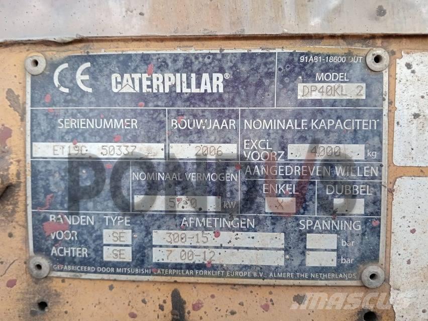CAT DP 40 KL 2 Πετρελαιοκίνητα Κλαρκ
