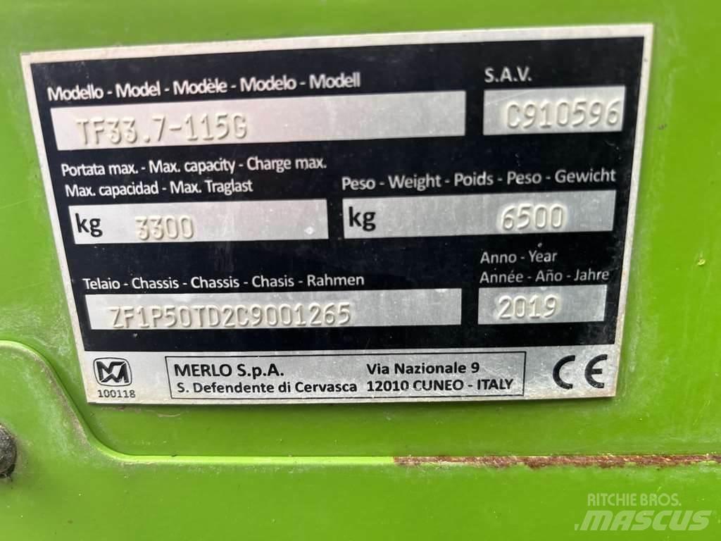 Merlo TF33.7 Τηλεσκοπικοί ανυψωτές