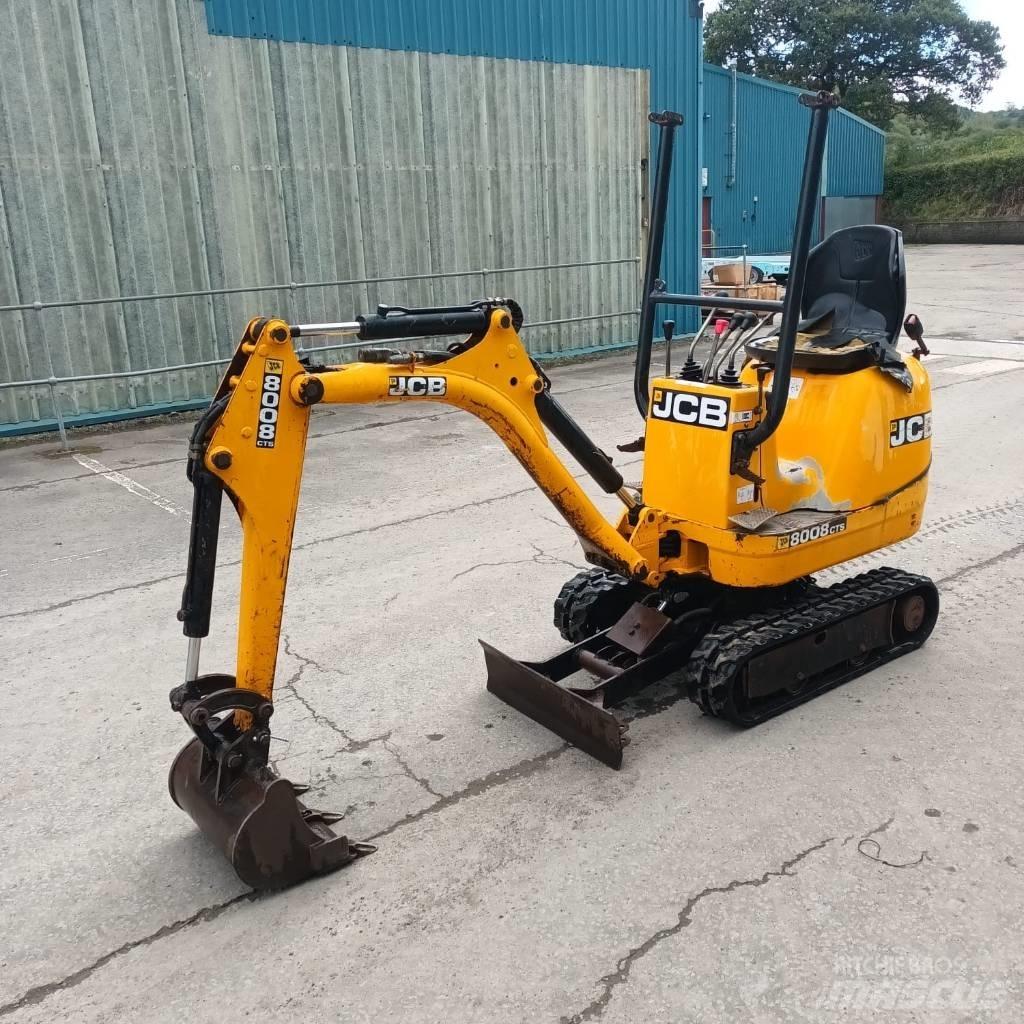 JCB 8008 CTS Εκσκαφάκι (διαβολάκι) < 7t