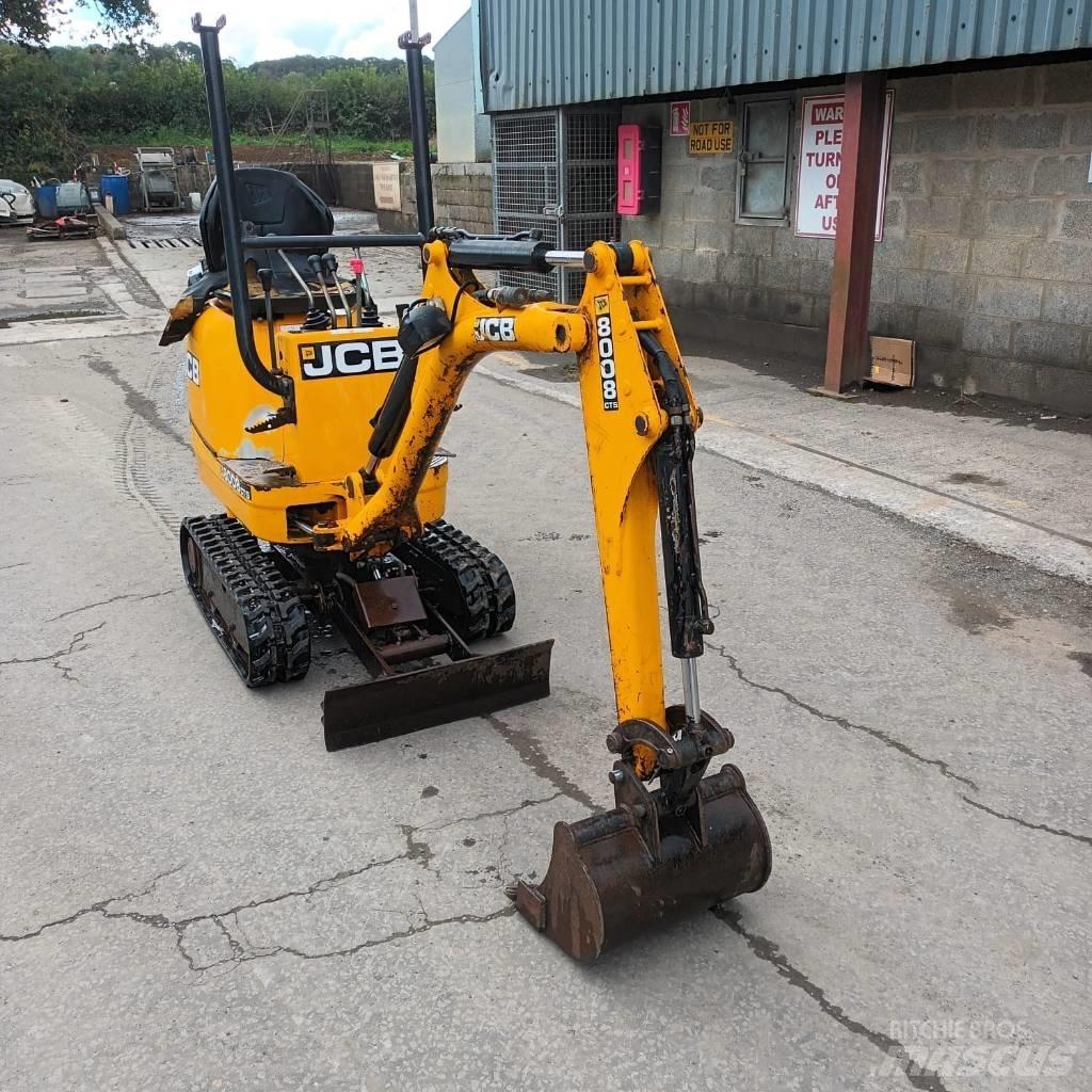 JCB 8008 CTS Εκσκαφάκι (διαβολάκι) < 7t