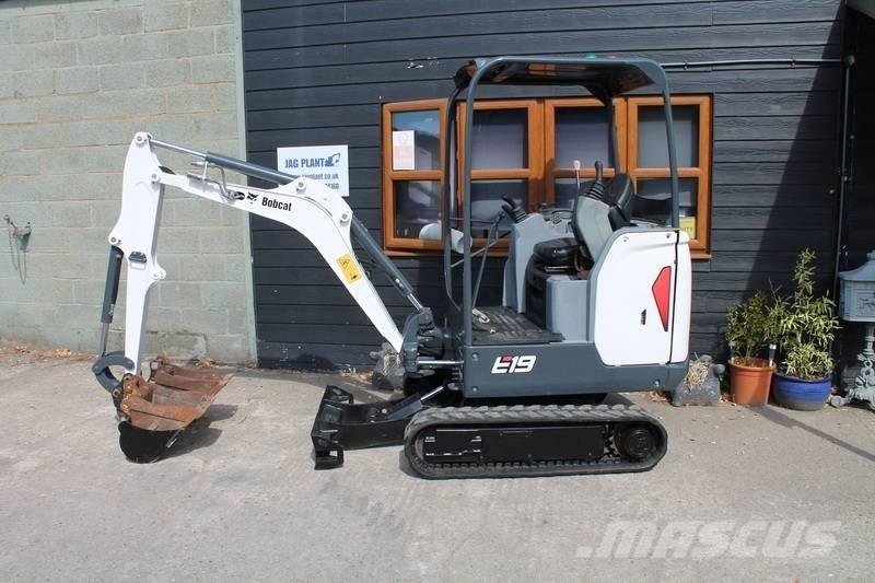 Bobcat E 19 Εκσκαφάκι (διαβολάκι) < 7t