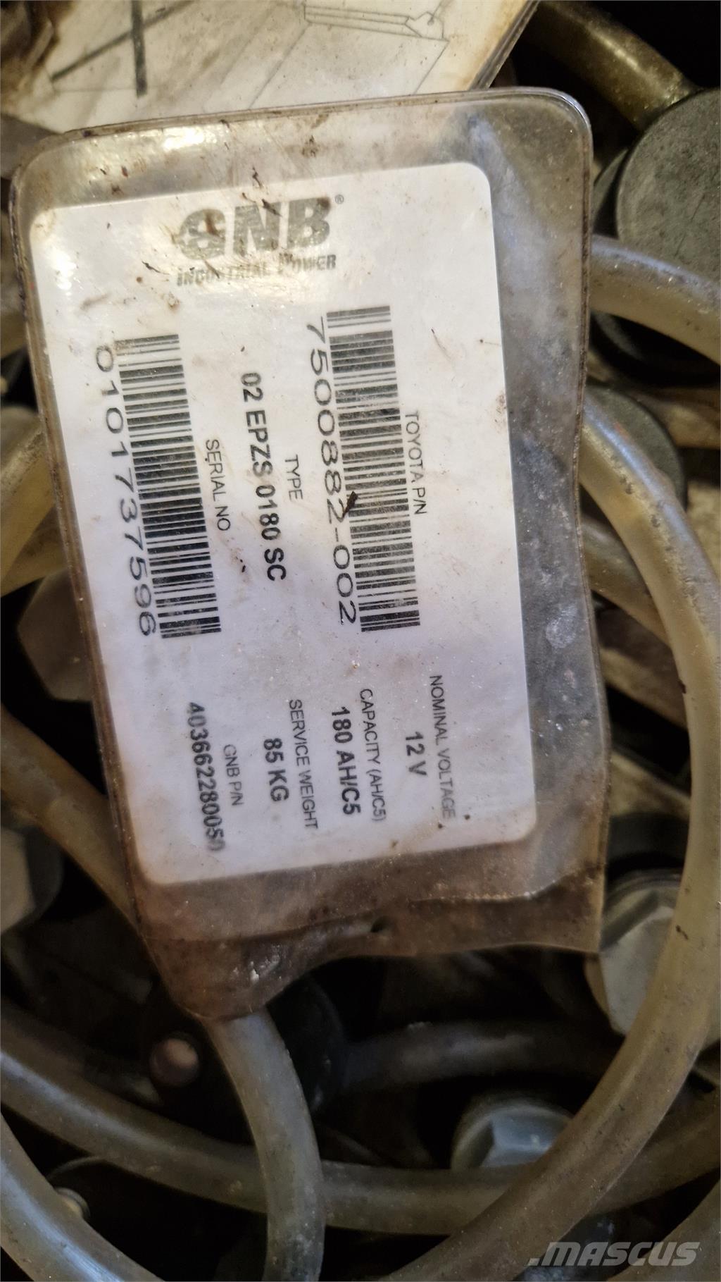 Toyota SWE080L Ηλεκτρικά παλετοφόρα με ιστό