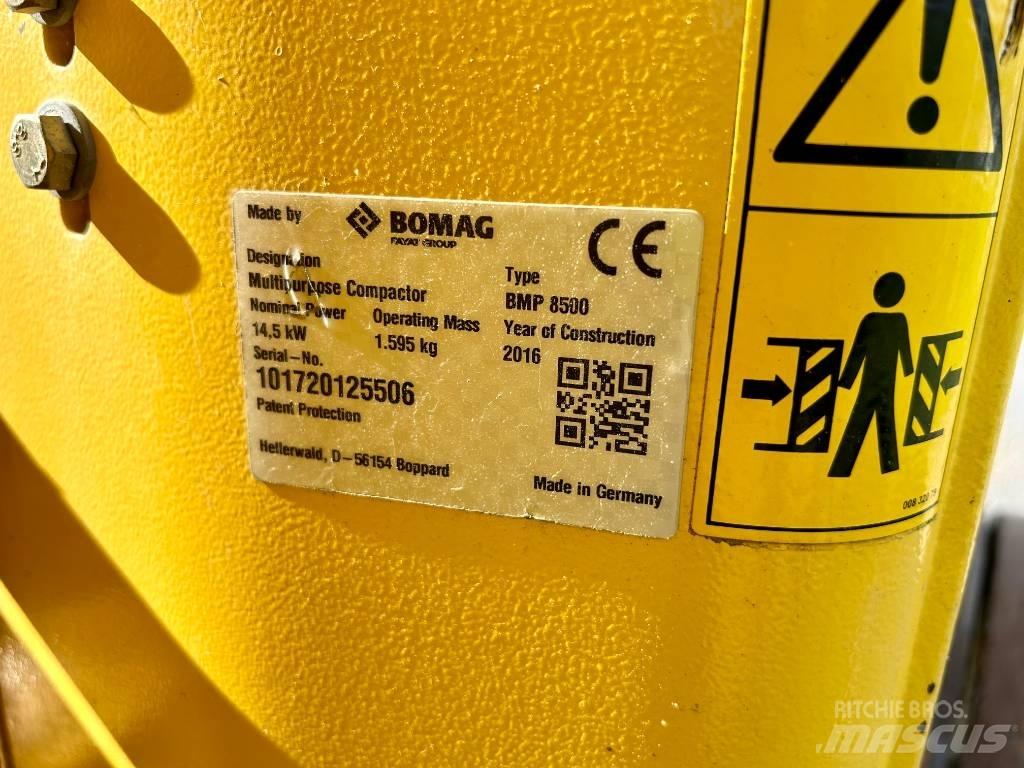 Bomag BMP 8500 Κύλινδροι συμπίεσης εδάφους