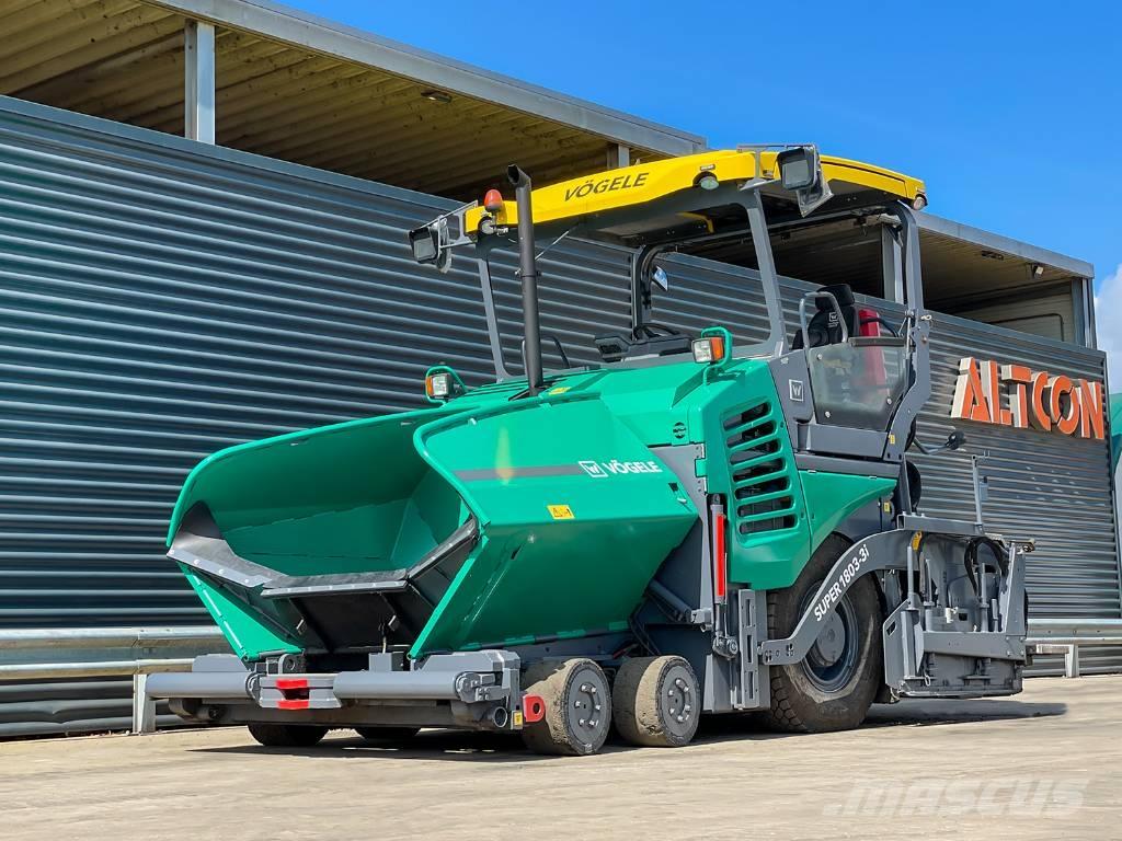 Vögele SUPER 1803-3I Επίστρωση ασφάλτου