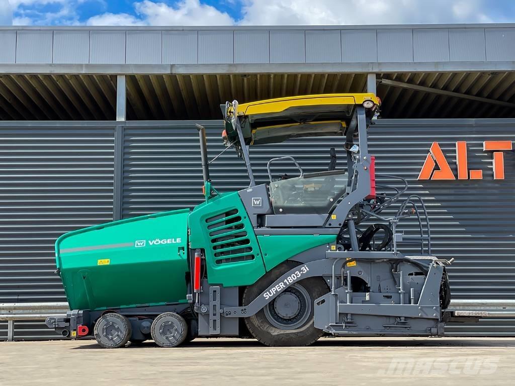 Vögele SUPER 1803-3I Επίστρωση ασφάλτου