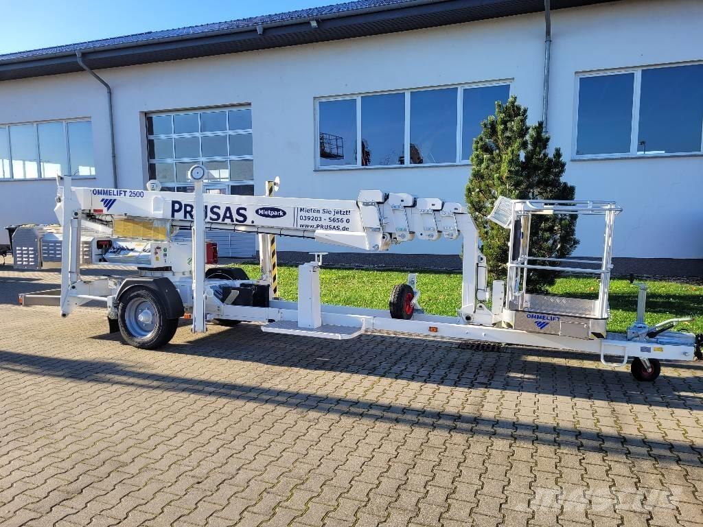 Omme 2500 EBP Εναέριες πλατφόρμες τοποθετημένες σε ρυμούλκα