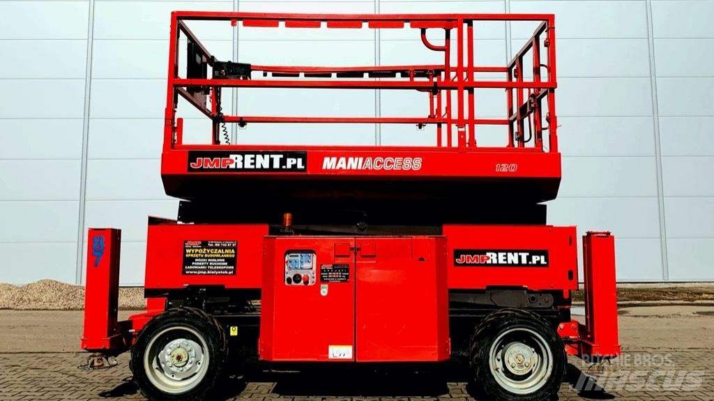 Manitou 120SC Ανυψωτήρες ψαλιδωτής άρθρωσης