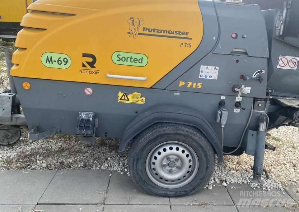 Putzmeister P 715 TD Αντλίες σκυροδέματος
