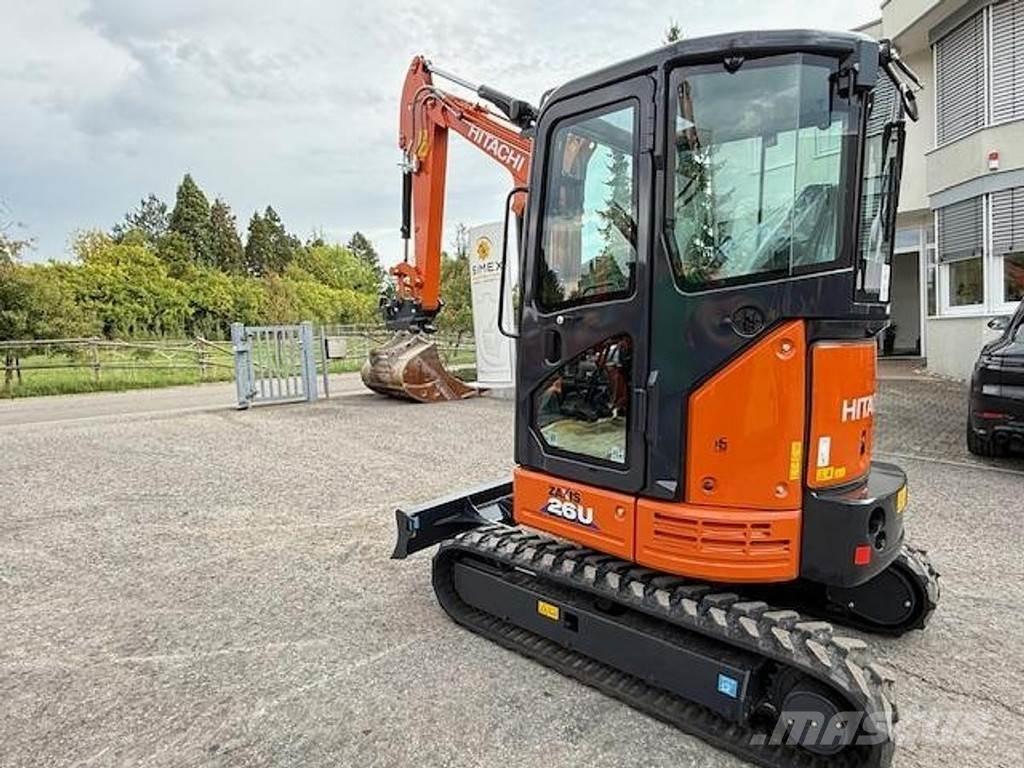 Hitachi ZX26 U-6 Εκσκαφάκι (διαβολάκι) < 7t