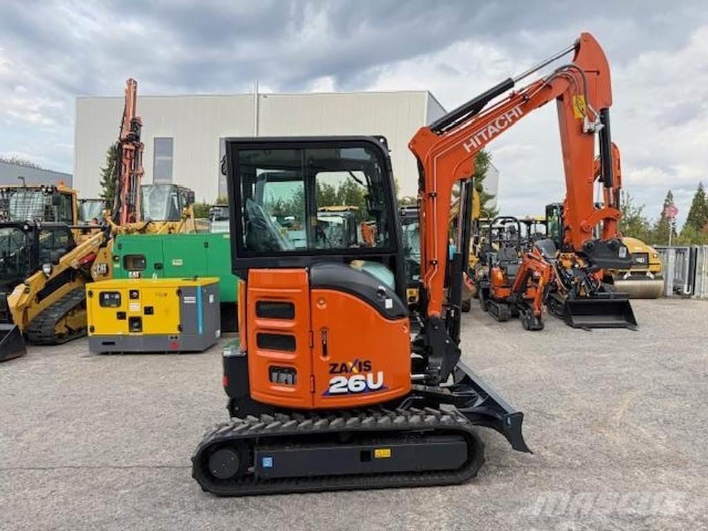 Hitachi ZX26 U-6 Εκσκαφάκι (διαβολάκι) < 7t