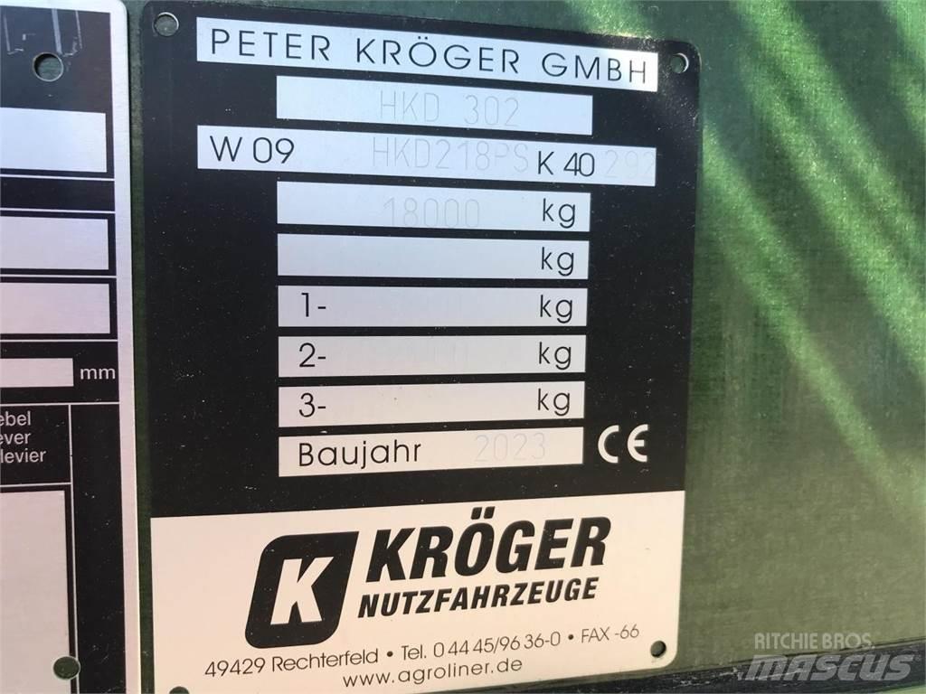 Kröger HKD 302 Ανατρεπόμενες ρυμούλκες