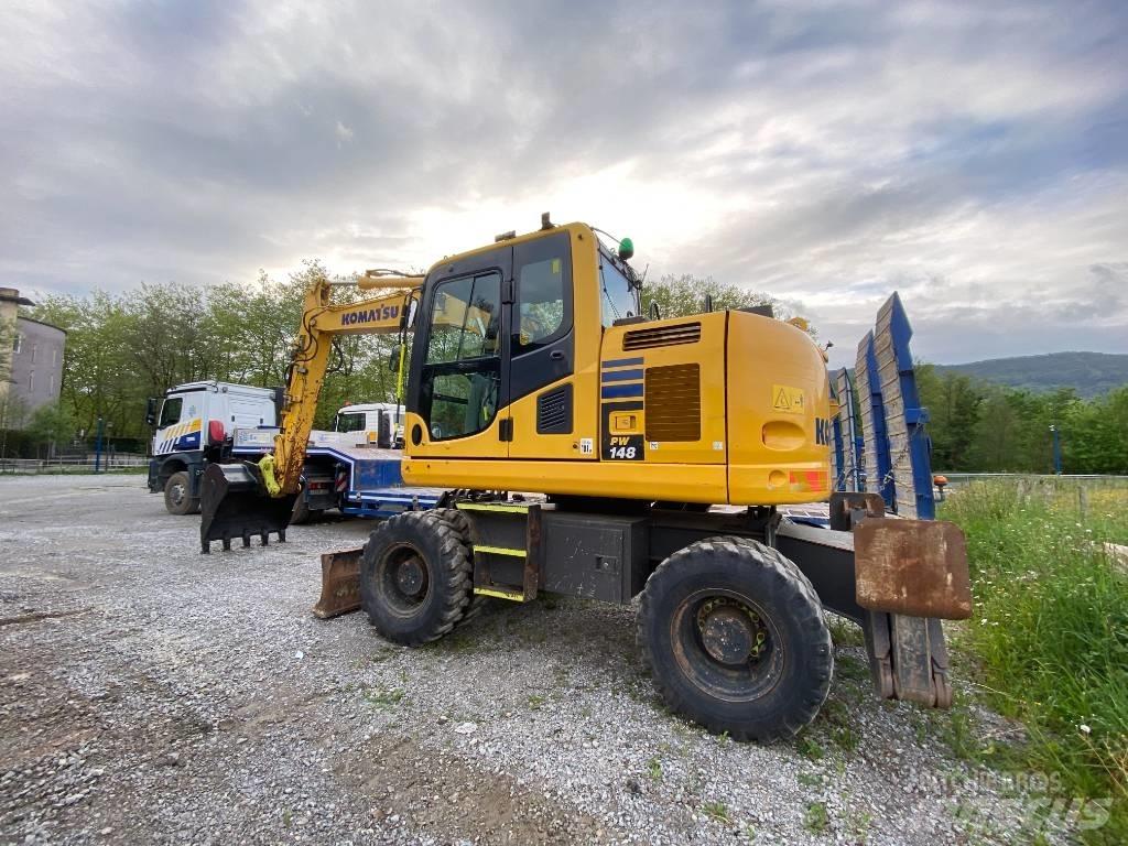 Komatsu PW 148 Εκσκαφείς με τροχούς - λάστιχα