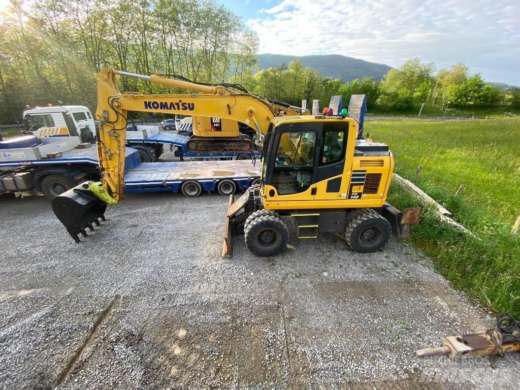Komatsu PW 148 Εκσκαφείς με τροχούς - λάστιχα