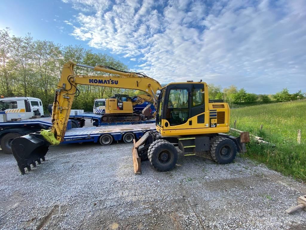 Komatsu PW 148 Εκσκαφείς με τροχούς - λάστιχα