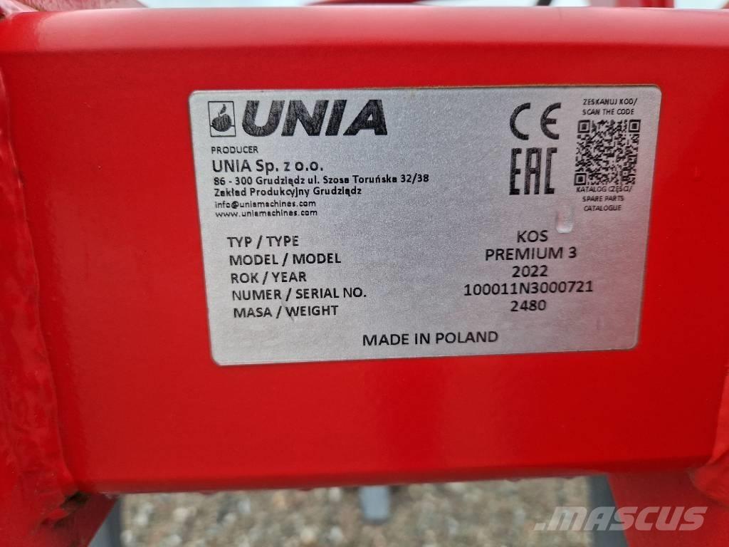 Unia KOS Premium 3 Καλλιεργητές - Ρίπερ