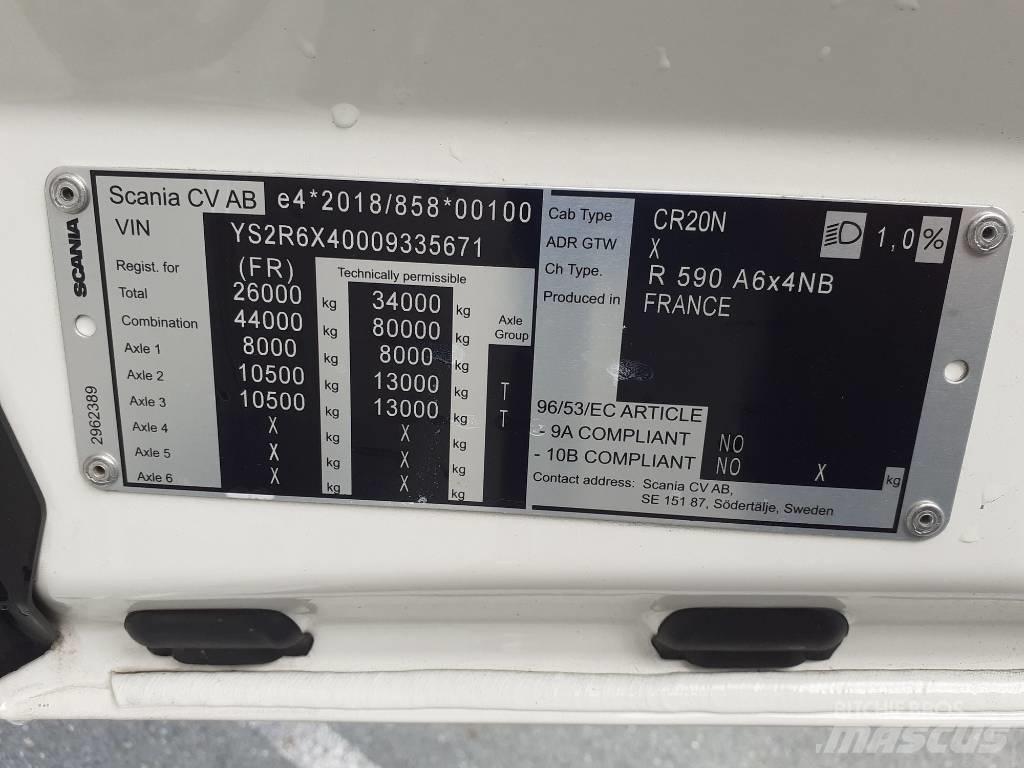Scania R 590 V8 6x4 Τράκτορες