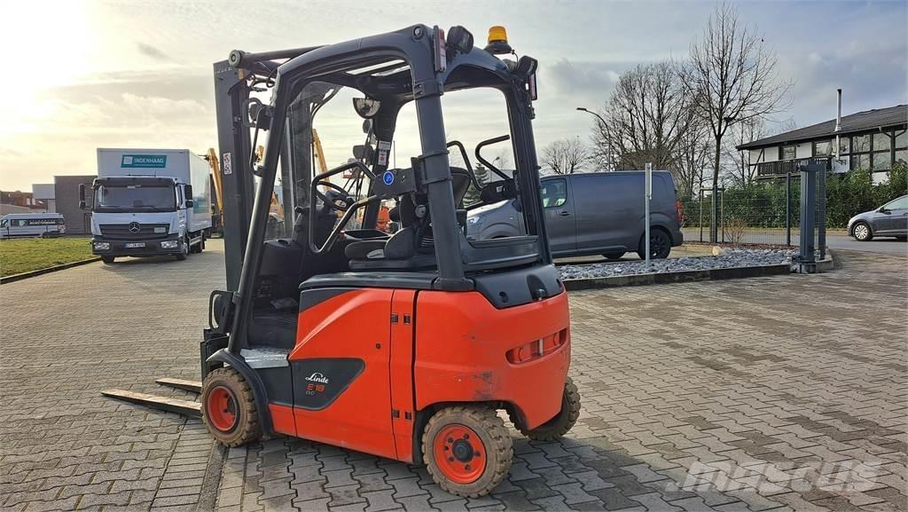 Linde E18PH-02 Ηλεκτρικά περονοφόρα ανυψωτικά κλαρκ