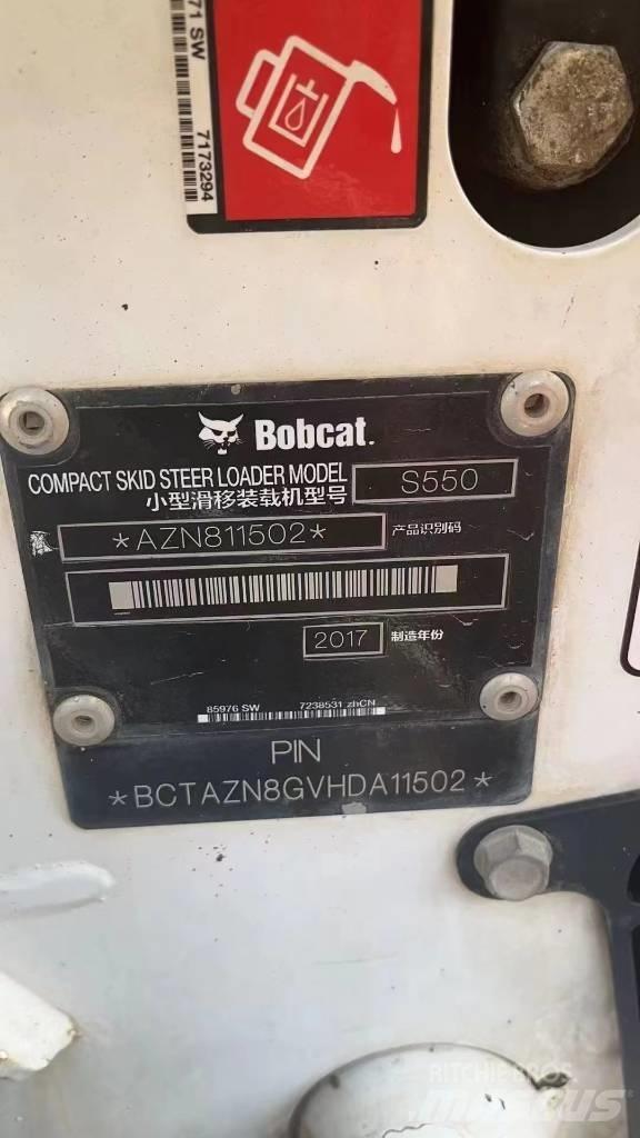 Bobcat S 550 Φορτωτές με λάστιχα (Τροχοφόροι)