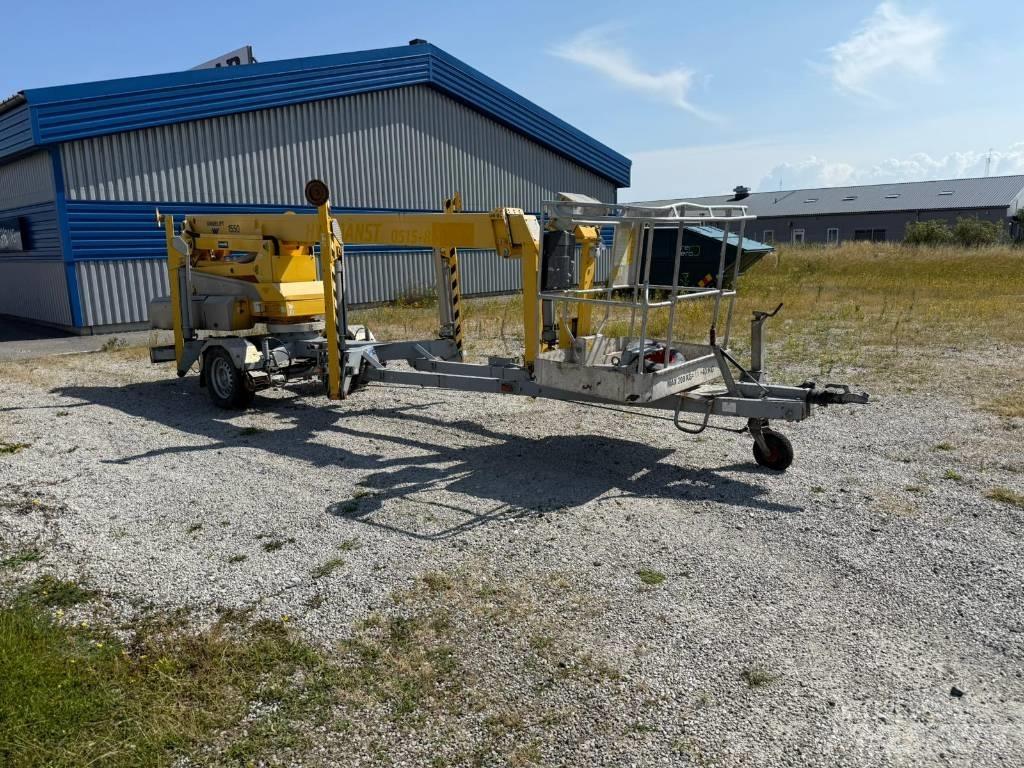 Omme 1550EXB Εναέριες πλατφόρμες τοποθετημένες σε ρυμούλκα