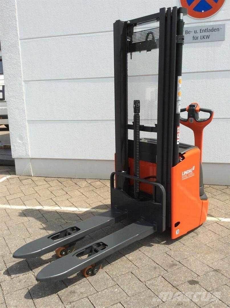 Linde L12I Παλετοφόρα πεζού χειριστή με ιστό