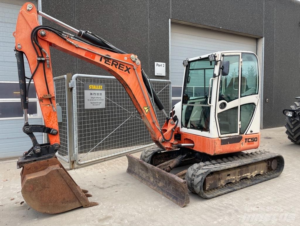 Terex TC50 Εκσκαφάκι (διαβολάκι) < 7t