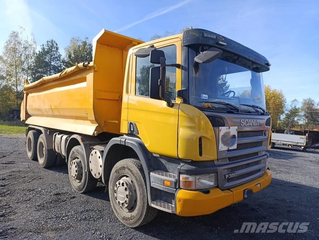 Scania P 380 Φορτηγά Ανατροπή