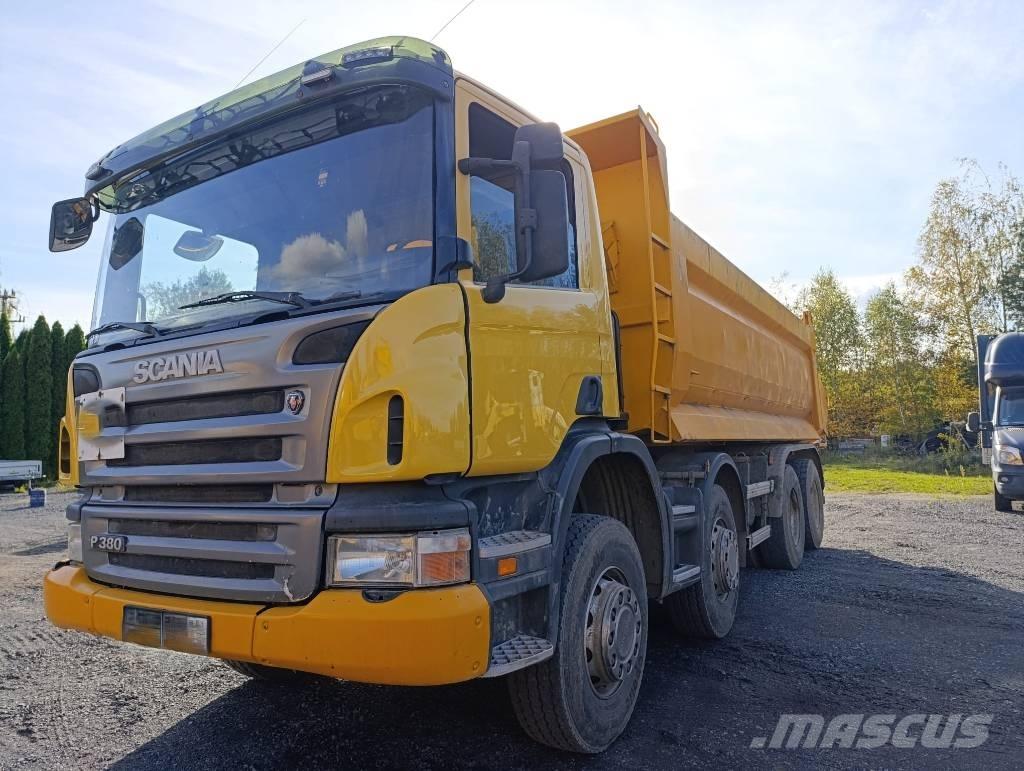 Scania P 380 Φορτηγά Ανατροπή