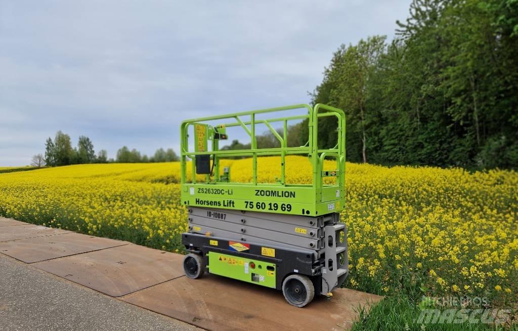 Zoomlion ZS2632DC-Li Ανυψωτήρες ψαλιδωτής άρθρωσης