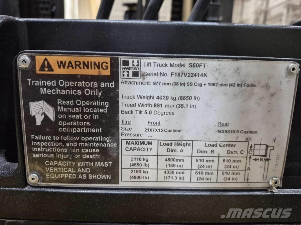 Hyster S 50 FT Περονοφόρα ανυψωτικά κλαρκ - άλλα